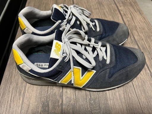 newbalance996ネイビー×イエロー