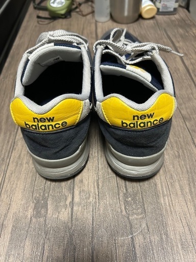 newbalance996ネイビー×イエロー