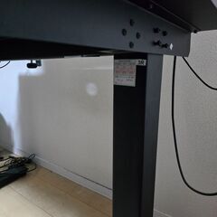 【8000円→4000円に値下げ】ニトリ 昇降デスク マーフィー2 120 DBRの画像
