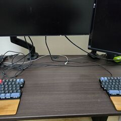 【8000円→4000円に値下げ】ニトリ 昇降デスク マーフィー2 120 DBRの画像