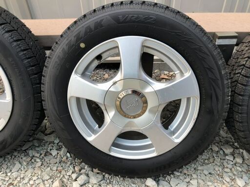 ｽﾀｯﾄﾞﾚｽ & ｱﾙﾐ 155/65R13 4穴 PCD100 & 110