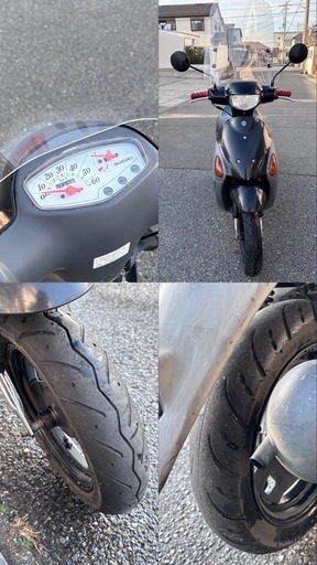 決まりました！【50cc原付】SUZUKI レッツ4 エンジン良好 ヘッドライト