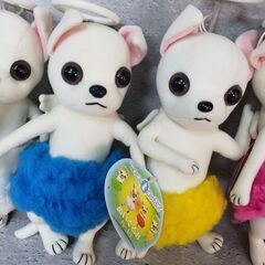 まとめて8個【非売品 アミューズメント景品】 ちわわわーるど ぬいぐるみ　ダンスバージョン ぬいぐるみパート１の画像