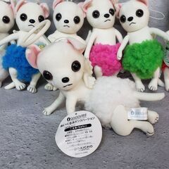 まとめて8個【非売品 アミューズメント景品】 ちわわわーるど ぬいぐるみ　ダンスバージョン ぬいぐるみパート１の画像