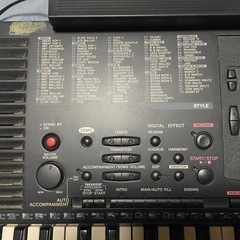 YAMAHAヤマハ　シンセサイザ　PSR-530の画像