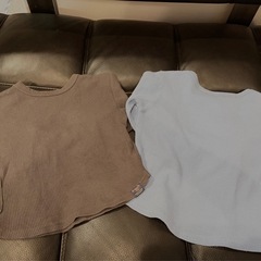 ワッフルロンT２枚セット⭐︎サイズ90の画像