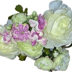 造花　飾り物の画像