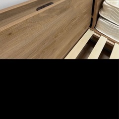 マットレス付きシングルベッド2台