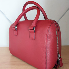 【値下げしました】レザータッチ 2way ボストンバッグ【美品】