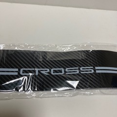 【新品】カローラクロス ドアプロテクター カーボンステッカー スカッフプレートの画像