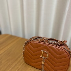 【美品】Dロゴショルダーバッグの画像