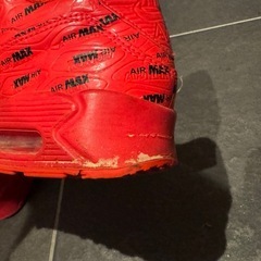 NIKE AIR MAX 90 PREMIUM bright crimson/bright crimson の画像