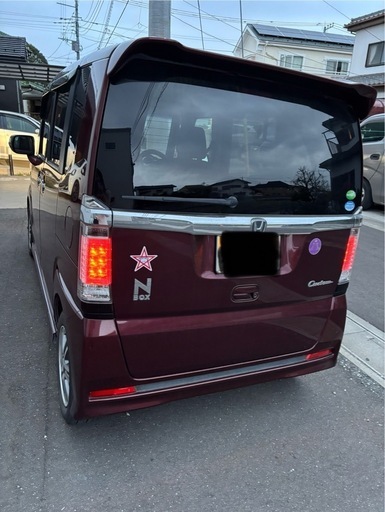 N-BOX  カスタム　車検付き
