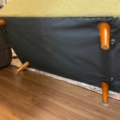 【受け渡し予定者確定】noce/グリーン/2人掛けソファの画像