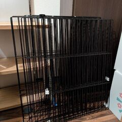 VENTOTA ペットフェンス ドア付　ブラック　50x70㎝1...