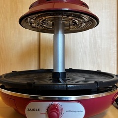 煙の少ない丸型ホットプレートの画像