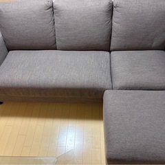 ニトリ　カウチソファ　定価約40000円の画像