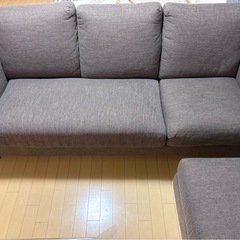 ニトリ　カウチソファ　定価約40000円の画像