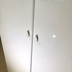 【投稿価格から70%OFF！】【購入時７万円】IKEA イタリア・ドイツ製 クローゼット(ワードローブ)　高さ237cm　ガラスコーティング扉　イケア VINSTRA　衣装タンス　洋ダンス　洋タンス の画像