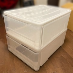 ニトリ 収納ケース 2個セット 幅40×奥行55×高さ20cm