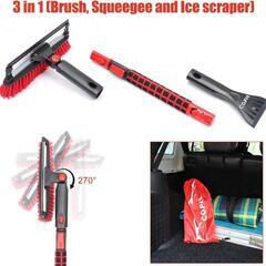 【新品】COFIT 3 in1 車用スノーブラシ 伸縮式 多機能 除雪ブラシ スコップの画像
