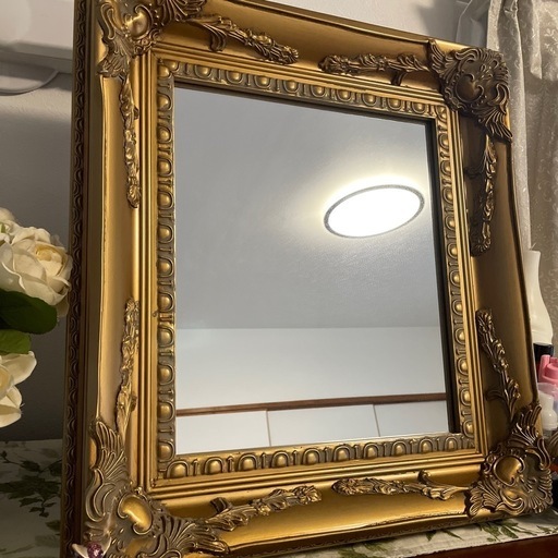 アンティーク調　鏡