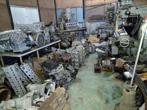 Mベンツエンジン工場-国内では数少ないリビルトエンジン専門工場