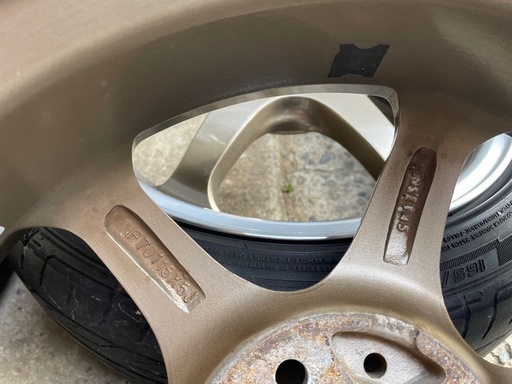 お 引渡し完了しました。165/55R15タイヤ4本