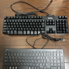 Dell & Elecom 有線キーボード JIS