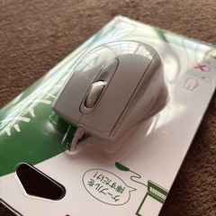 電池交換必要無し 有線マウス未使用の画像