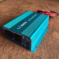 正弦インバーター災害時車で精密機器が使えるの画像