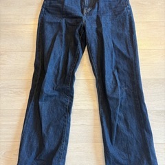 ユニクロワイドデニム👖