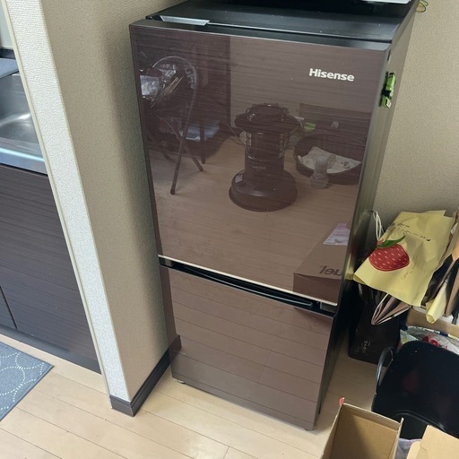 Hisense 冷蔵庫 162L Hisense 冷蔵庫 2022年製造HR-G16E2NA 162L HR