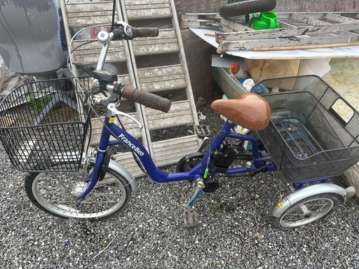 電動アシスト付き三輪車