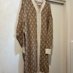未使用　ロングカーディガン