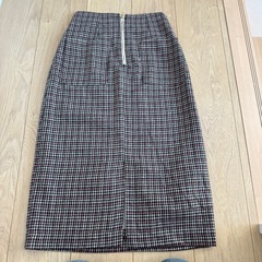 【美品】Bye Bye Mサイズ　チェックスカートの画像