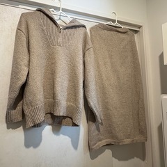 ニット　セットアップ