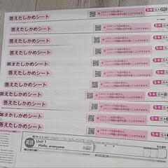 【大人気！早い者勝ち】小５ ５教科+漢字テスト 答え 全81枚★ カラーテスト 見直しシート・答えたしかめシートの画像