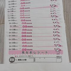 【大人気！早い者勝ち】小５ ５教科+漢字テスト 答え 全81枚★ カラーテスト 見直しシート・答えたしかめシートの画像