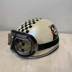 くまモン　ヘルメット125cc以下用 ゴーグルセット