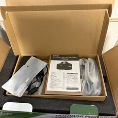 【再お値下げ】ポータブル電源　ハート電機 ESPL-1200G ソーラーパネル付き ジャンク格安の画像