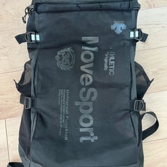 リュックサック　MOVE SPORTS  黒の画像