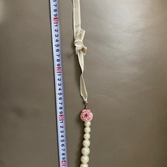 フェイクパールネックレスの画像