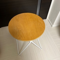 無印良品　コンパクトサイドテーブル（木製天板）