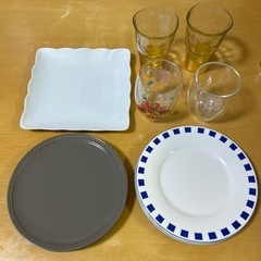 プレート皿、グラスセット(ノリタケ、ミキモト、箔一、Francf...