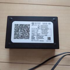中古　WiFiルーター　NECの画像