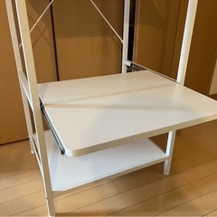 【無料でお譲りも可】キッチンラックハイ　レンジ台　RKR-55Hの画像