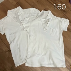 半袖ポロシャツ女の子160cm×２枚【深江橋】