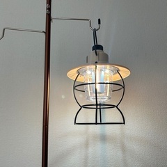 値下げ）LEDランタン　ランタンポール　セットの画像