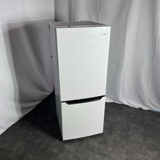 【配送対応 可能】【動作品】 Hisense/ハイセンス 150L 2ドア 冷凍 冷蔵庫 パールホワイト HR-D15C